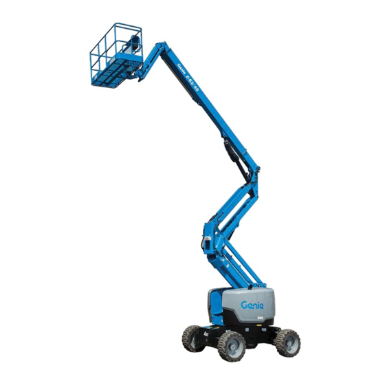 Terex Genie Z62D-150 Operator's Manual