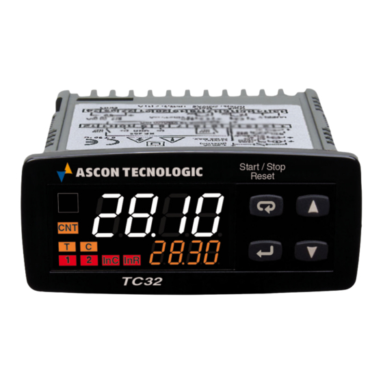 Ascon tecnologic TC 32 Manuals