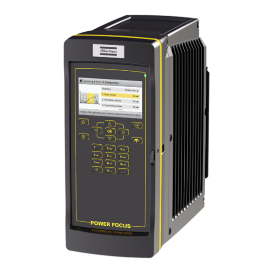 Atlas Copco Power Focus 600 User Manual