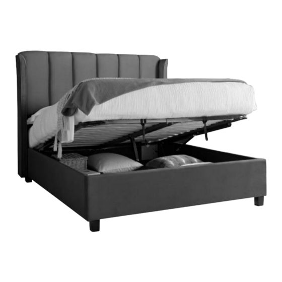 Happybeds Aurora Ottoman Bed Assembly Instructions Manual
