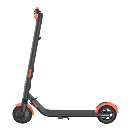 Ninebot ES1L User Instructions