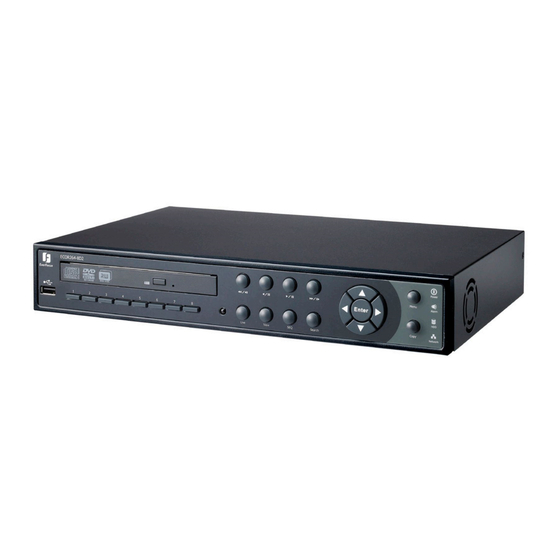 EverFocus ECOR264-D2 DVR Series User Manual