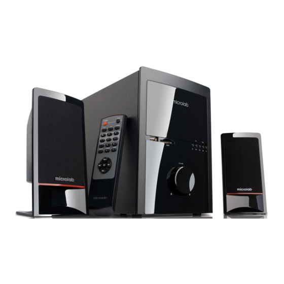 Microlab M-700 User Manual