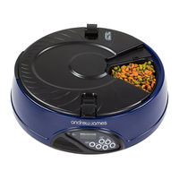 Andrew James 6 Day Pet Feeder User Manual