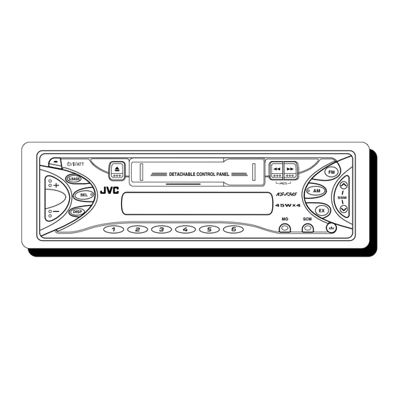 JVC KS-F345 Instructions Manual