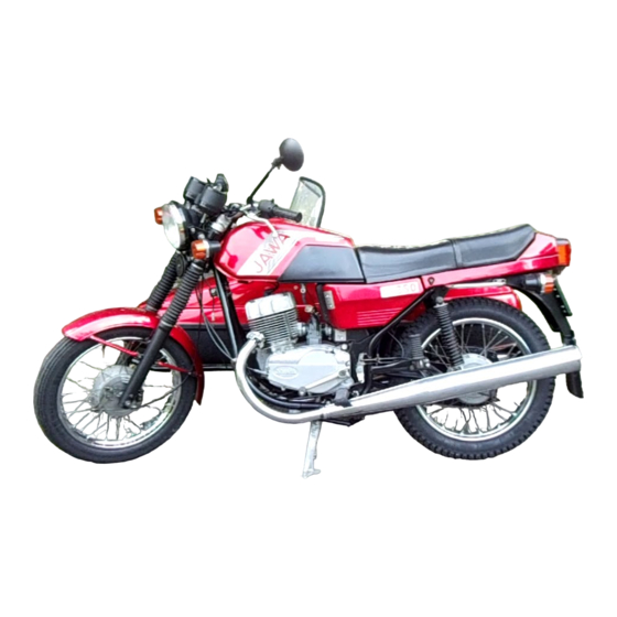 JAWA 1992 350/639 Workshop Manual