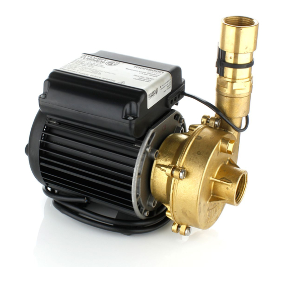 Stuart Turner Monsoon Extra S1.4 bar Installation, Operation & Maintenance Instructions Manual