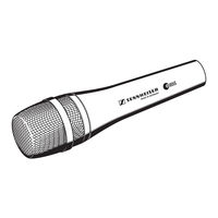 Sennheiser Evolution 855 Instructions For Use Manual