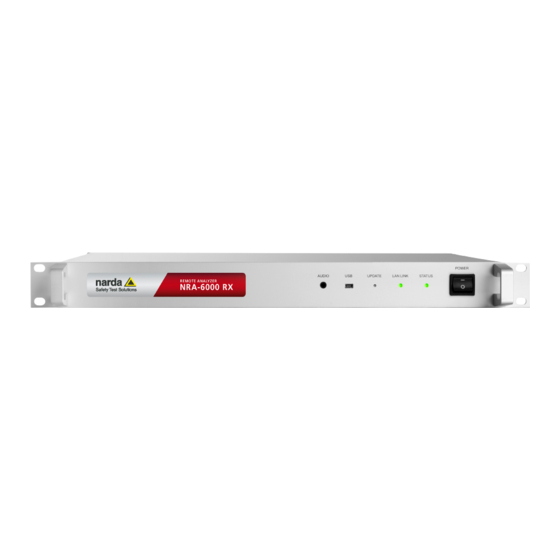 NARDA NRA Series Technical Note