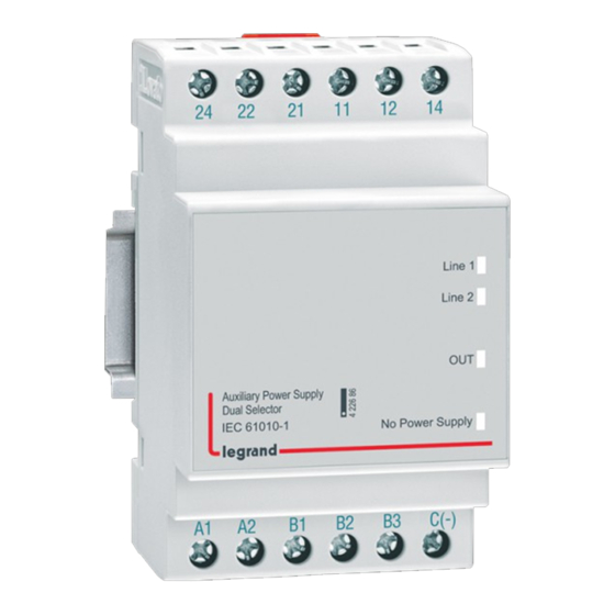 LEGRAND 4 226 86 Manual