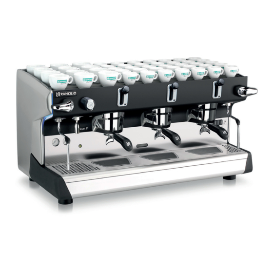 Rancilio Classe 9 RE Espresso Machine Manuals