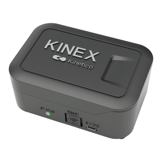 Kinetico Kinex Installation Manual And Owner's Manual