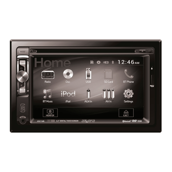 Axxera AV6116Bi Installation & Owner's Manual