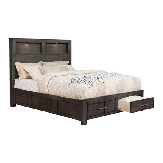 Furniture of America Karla CM7500GYQ Assembly Instructions Manual