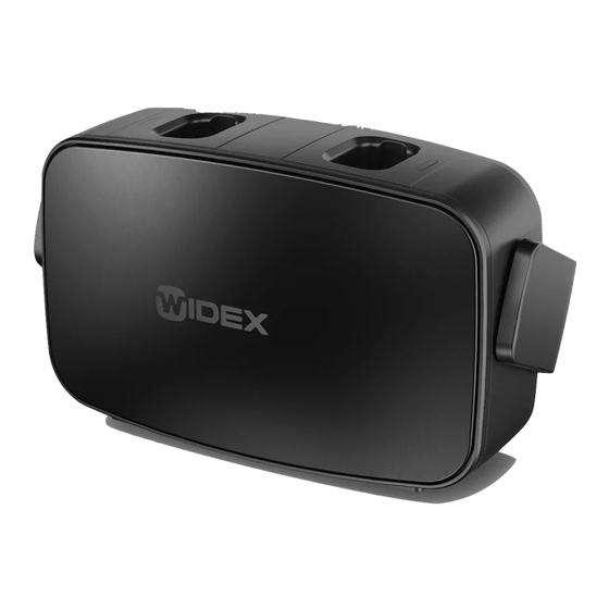 Widex WPT202 User Instructions