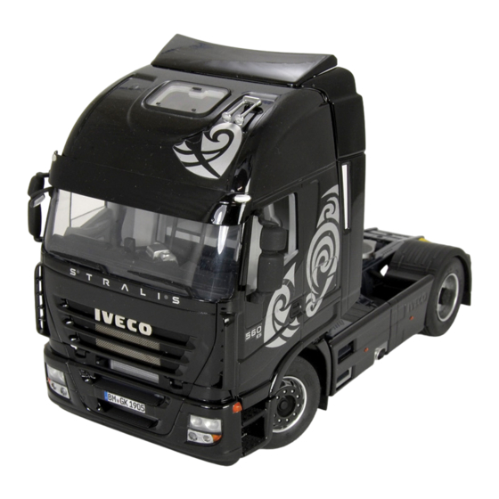 Italeri Iveco Stralis Active Space Cube Manual