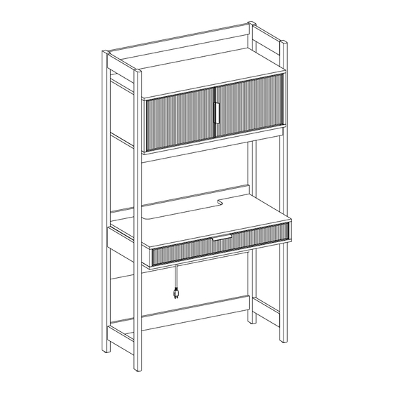 Walker Edison Holmes WEHOL42OS3 Manual
