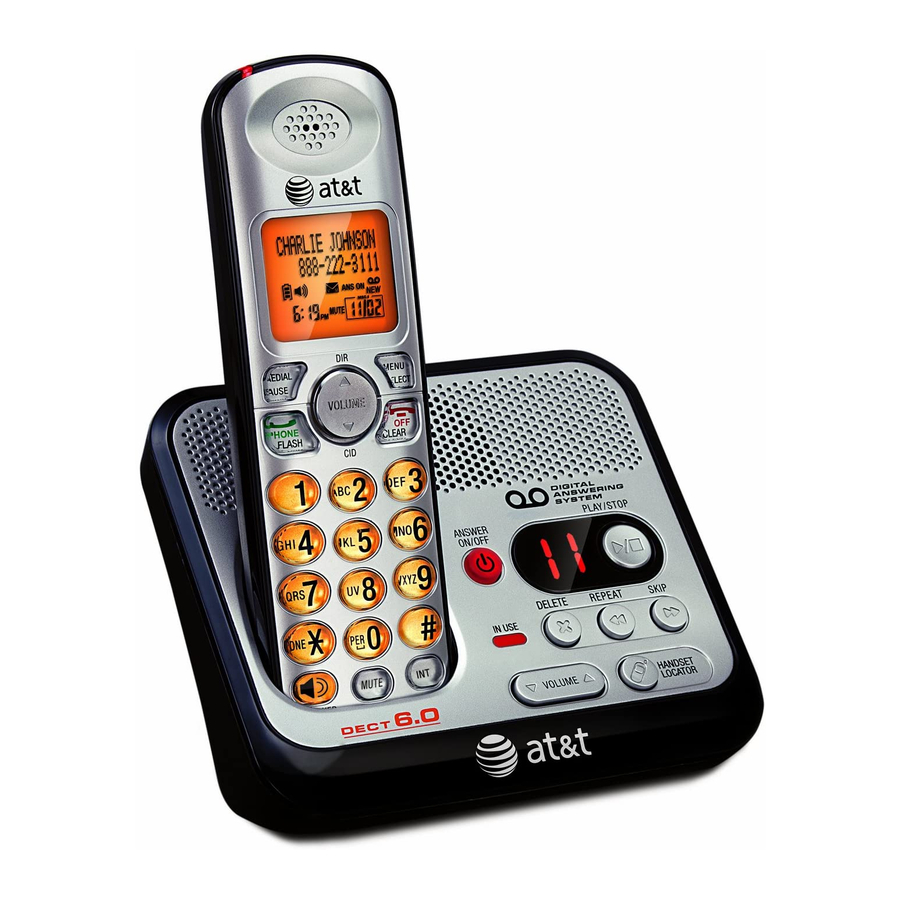 AT&T EL52100 Quick Start Manual