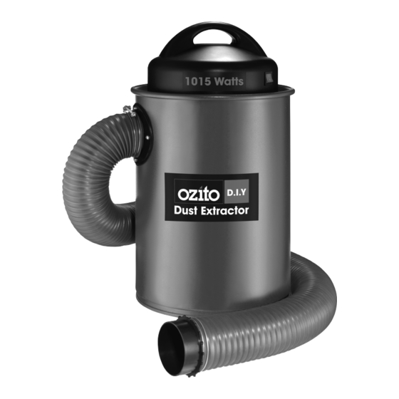 Ozito OZDE1015WA Operation Manual