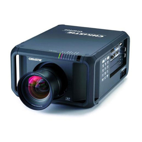 Christie DHD800 Setup Manual