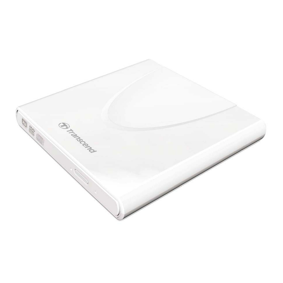 Transcend TS8XDVDRW User Manual