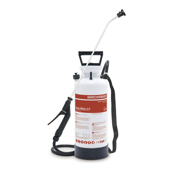Birchmeier Spray-Matic 5S Operating Manual