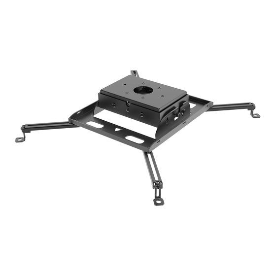 peerless-AV PJR125 Installation Instructions Manual