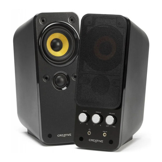 Creative GigaWorks T20 Quick Start Manual