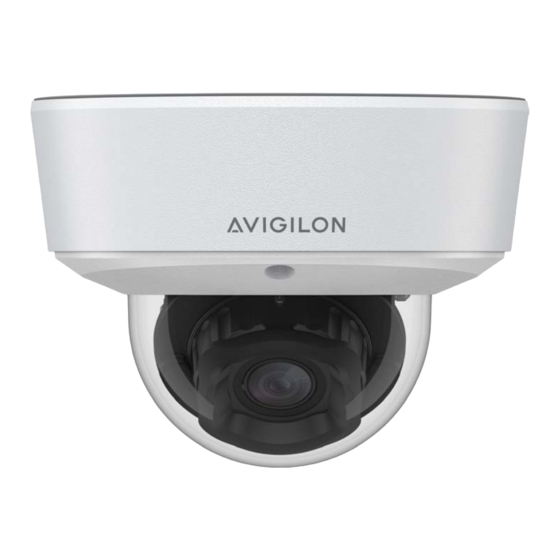 Avigilon 2.0C-H6SL-D1 Installation Manual