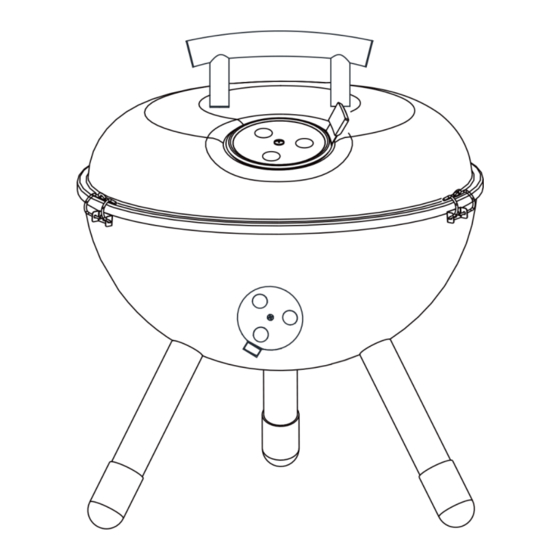User Manuals: George Foreman GFPTBBQ1401B Charcoal BBQ