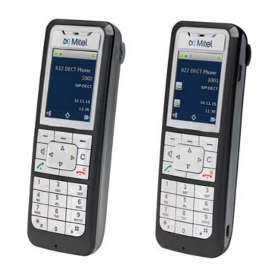 Mitel 612 Quick Reference Manual