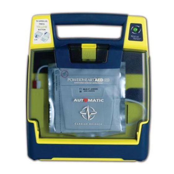 Cardiac Science Powerheart G3 PLUS 9390A Quick Reference Manual