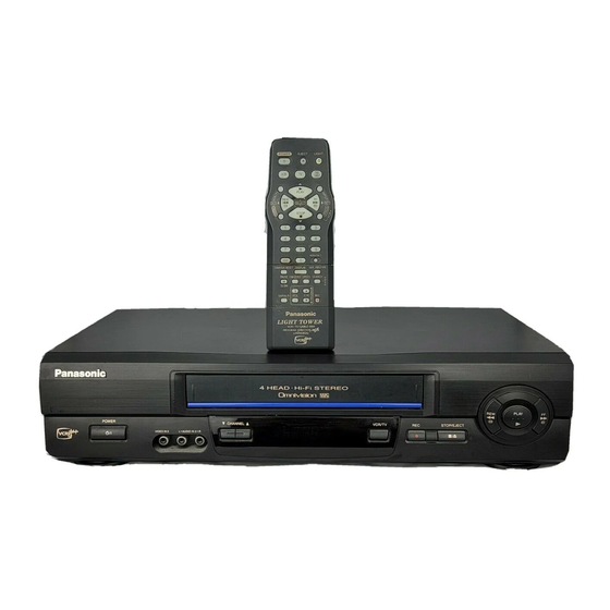 Panasonic OmniVision PV-V4611 Operating Instructions Manual