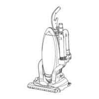 Panasonic MCV7501 - UPRIGHT VACUUM Operating Instructions Manual