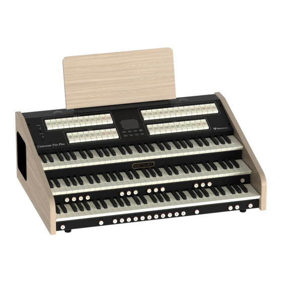 Viscount Cantorum Trio Plus Reference Manual