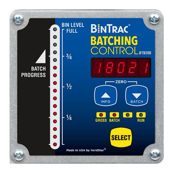 herdstar BINTRAC BTB-200 Operation Manual