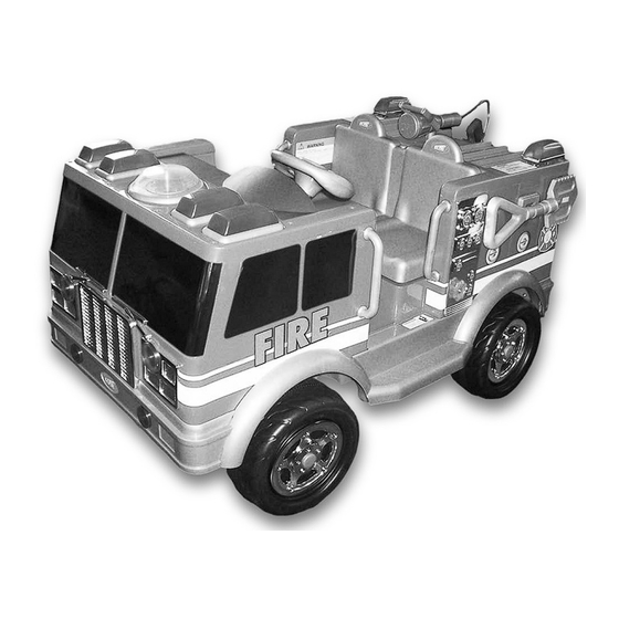 Kid trax paw patrol fire truck manual on sale