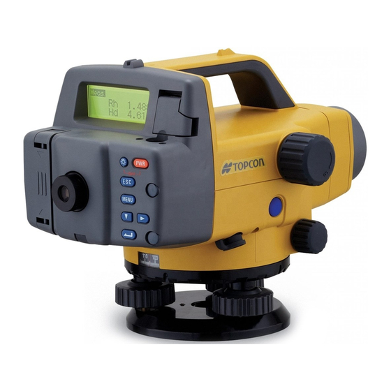 Topcon DL-502 Instruction Manual