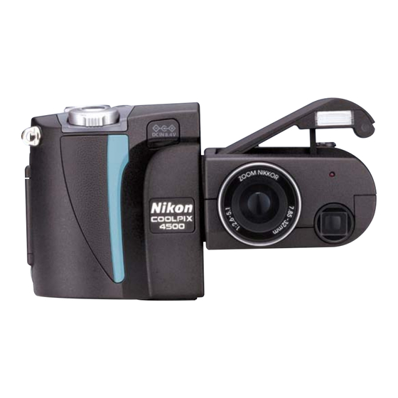 Nikon COOLPIX 4500 Pocket Manual