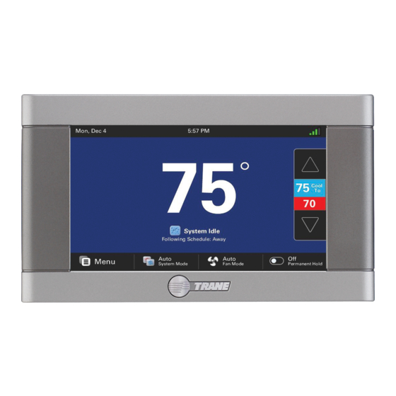 TRANE XL824 USER MANUAL Pdf Download ManualsLib