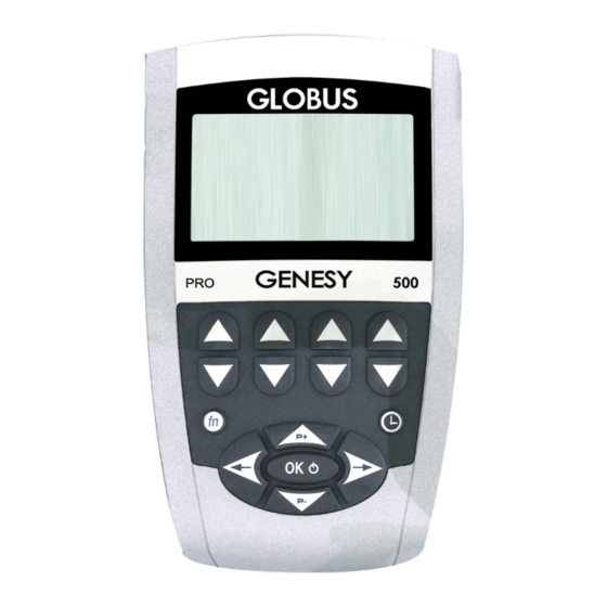 Globus Genesy 500 Manuals