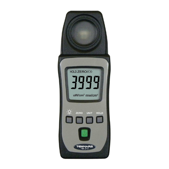 Tenmars TM-213 User Manual