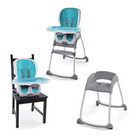 Ingenuity Smart Clean Trio 3-in-1 High Chair Manual