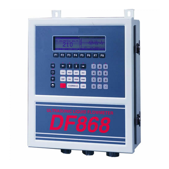 GE DigitalFlow DF868 Startup Manual