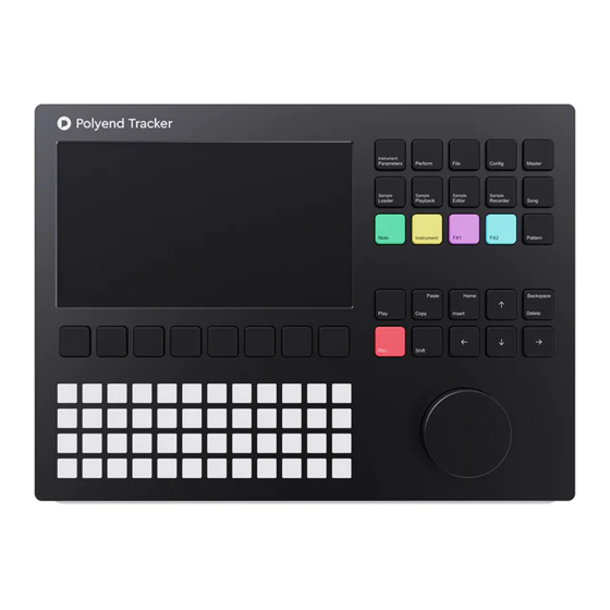 Polyend Tracker Instructions Of Use