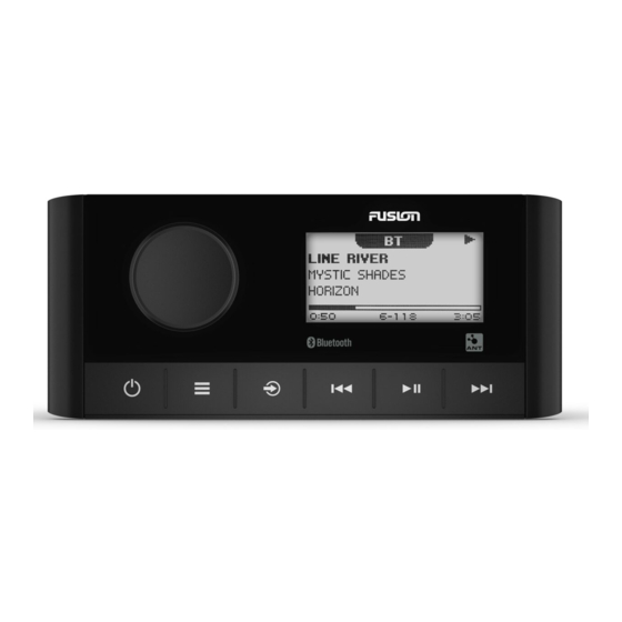 Fusion MS-RA60 Quick Start Manual