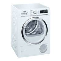 Siemens WT45W460IN User Manual And Installation Instructions