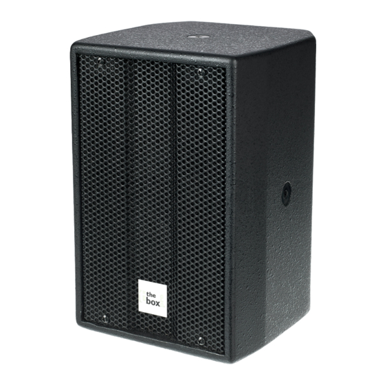 thomann the box pro Achat 104 User Manual