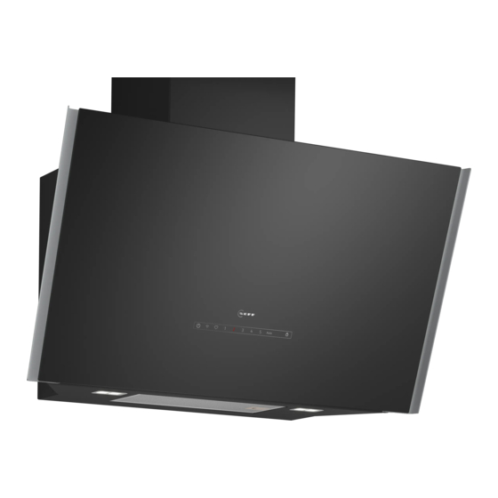 NEFF D98IPT2S0B User Manual And Installation Instructions