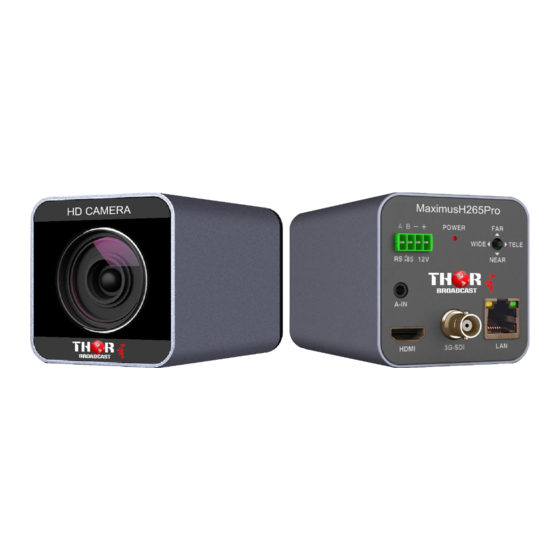 Thor Broadcast MaximusH265Pro User Manual